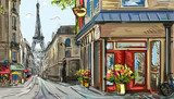 Les rues de Paris - Paysage 
