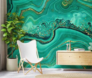 un ocean de magnifiques turquoises papiers peints abstraction papiers peints demural