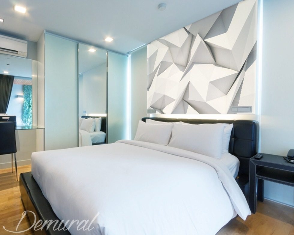 Origami dans la chambre à coucher Papier peint pour le chambres à coucher Papiers peints Demural